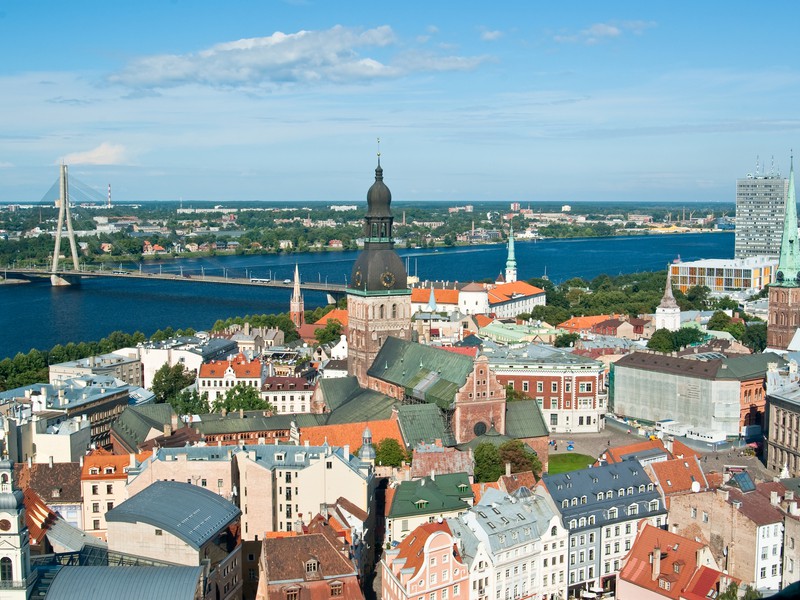 Visiting Riga, the capital of Latvia Image