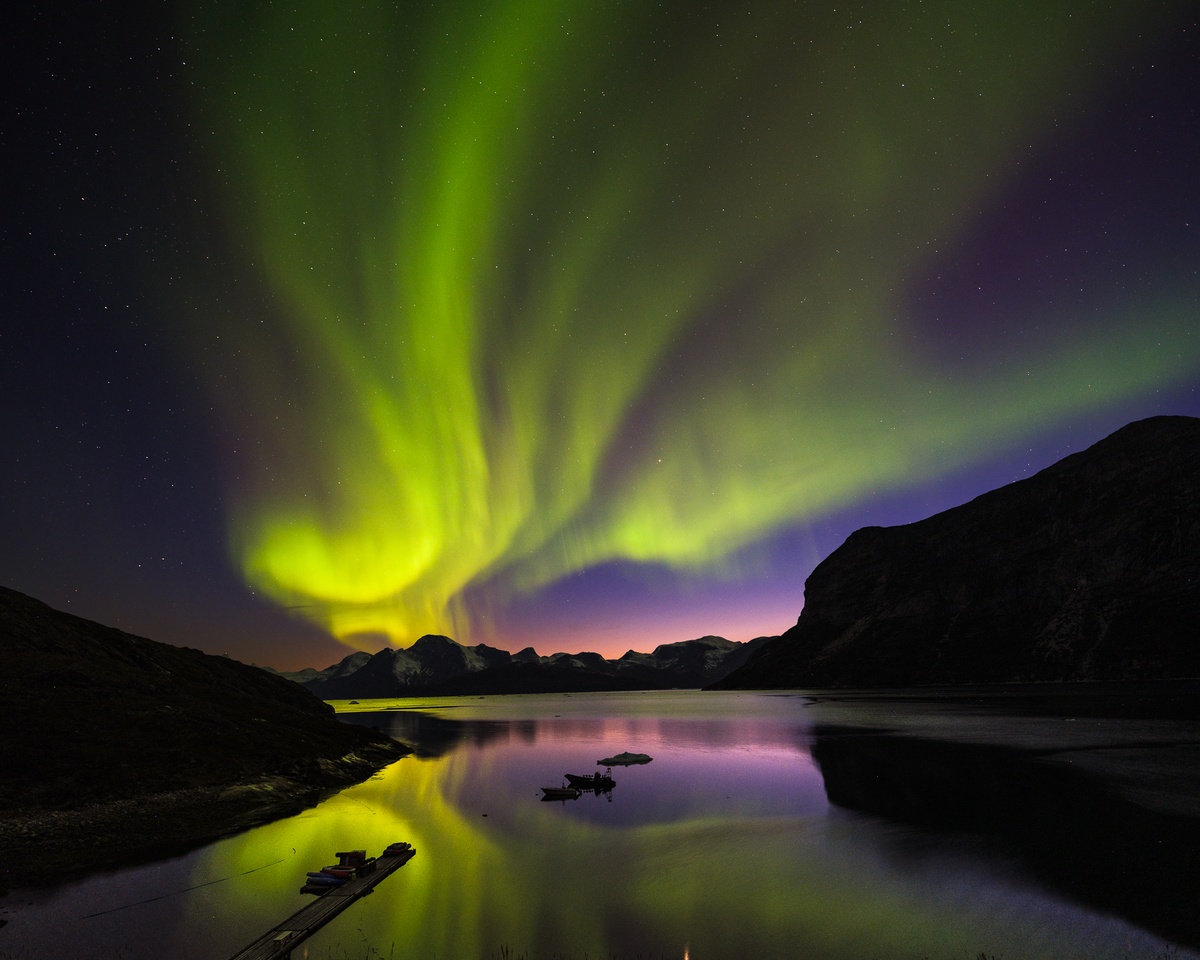 Greenlandic Tale of Icebergs and Inuit Legacy